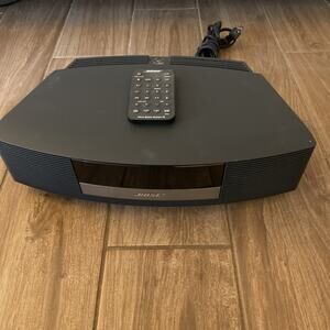 BOSE WAVE RADIO II AM/FM Alarm Clock Radio AWR1B2 AUX W/ Remote